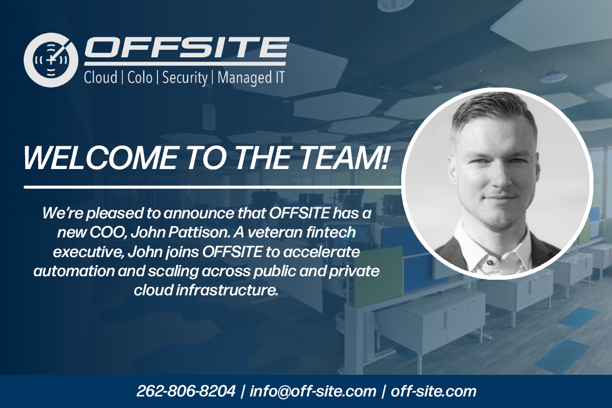 John Pattison joins OFFSITE as the new COO